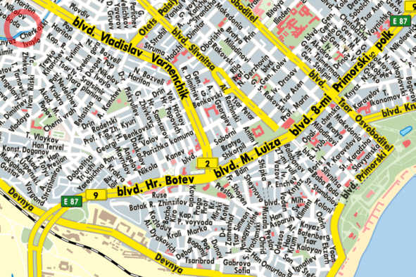 Plan Bus Station Mladostbig